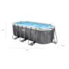 4M X 2M X 1M22 CADRU PRISM OVAL