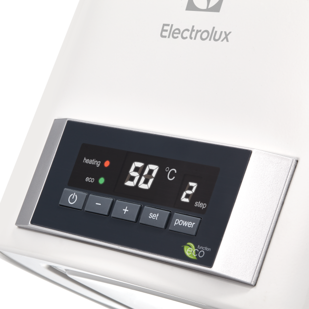 Resigilat:Boiler electric Electrolux EWH 50 Fmx DL EEC, Clasa B, 2000W, 3 trepte de incalzire, termostat electronic, indicatie de pornire,IPX4,protectie la supraincalzire, supapa siguranta presiune, montare verticala/orizontala, elemente fixare incluse