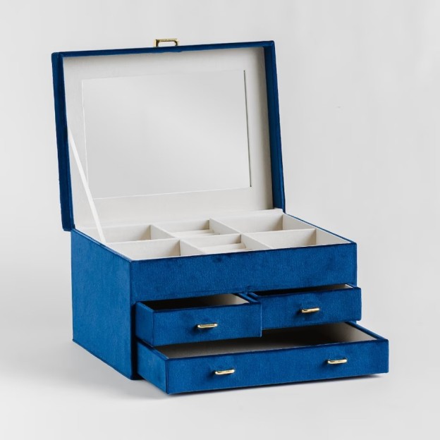 Cutie pentru bijuterii christino blue