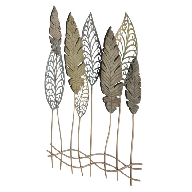 DECORATIE PERETE FOGLIE -C- CM 75X2,5X87
