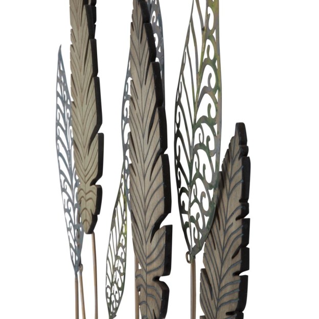 DECORATIE PERETE FOGLIE -C- CM 75X2,5X87