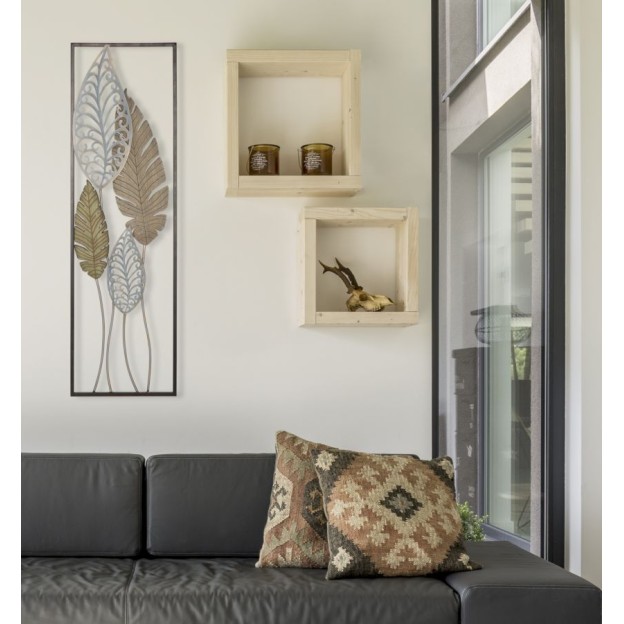 DECORATIE PERETE FOGLIE -B- CM 30,5X2,5X99,5