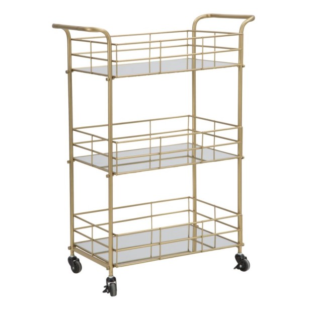 CARUCIOR PENTRU SERVIRE GLAM RET. CM 60X30,5X80