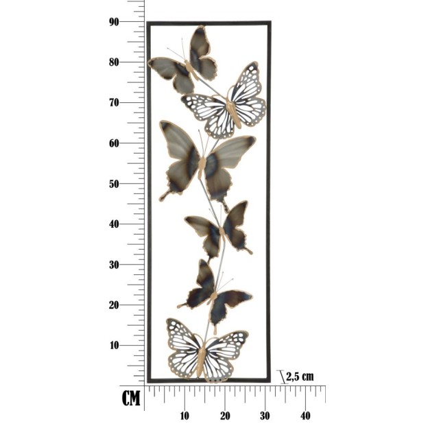 DECORATIE PERETE FLUTURI CM 31X2,5X90