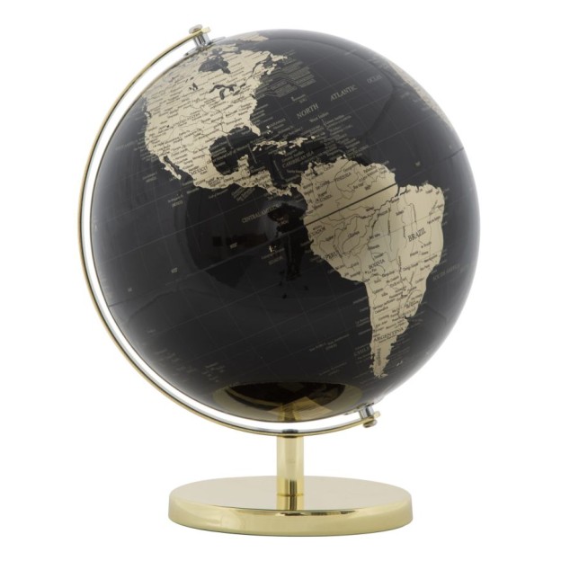 GLOBE PAMANTESC GOLD CM Ø 25X34