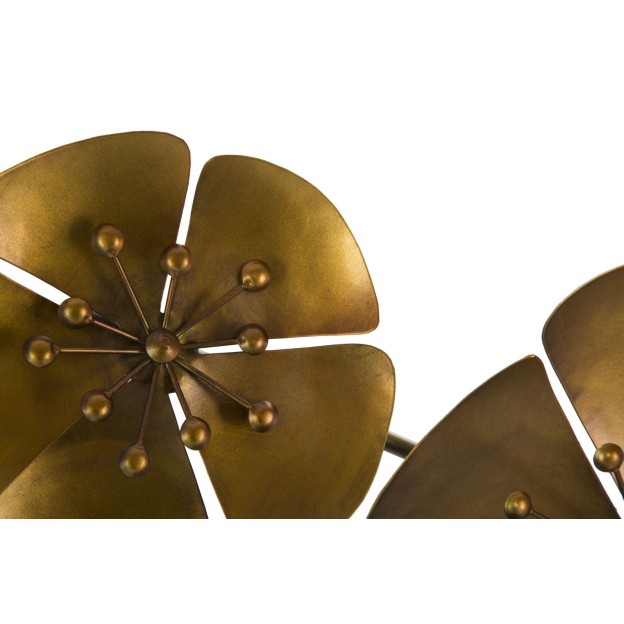 DECOR DE PERETE FLOWE GOLDY -B- CM 80X6X57