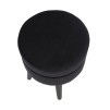 TABURET PARIS NEGRU CM Ø 35X40,5