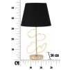 LAMPĂ DE MASA GLAM HARTS CM Ø 30X54,5