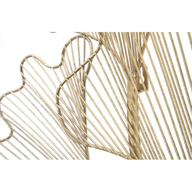 PANOU FIER FRUNZĂ GLAM CM 79X5X68