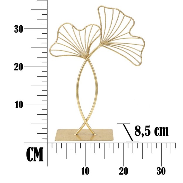 FIGURINA LEAF GLAM CM 25X8,5X35