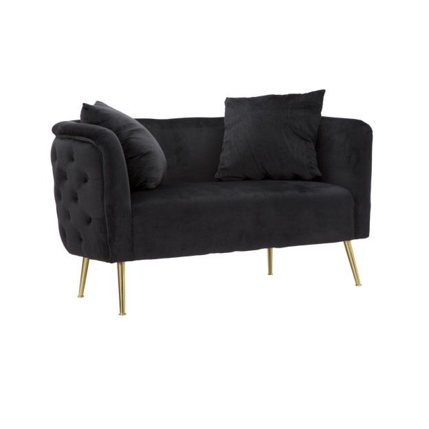 CANAPEA BUCAREST NEGRA CM 127X74X71