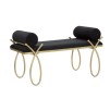 BANCA BANCA NEGRA CM 112,5X49X53