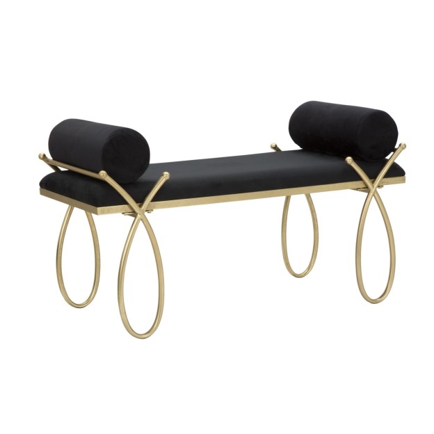 BANCA BANCA NEGRA CM 112,5X49X53