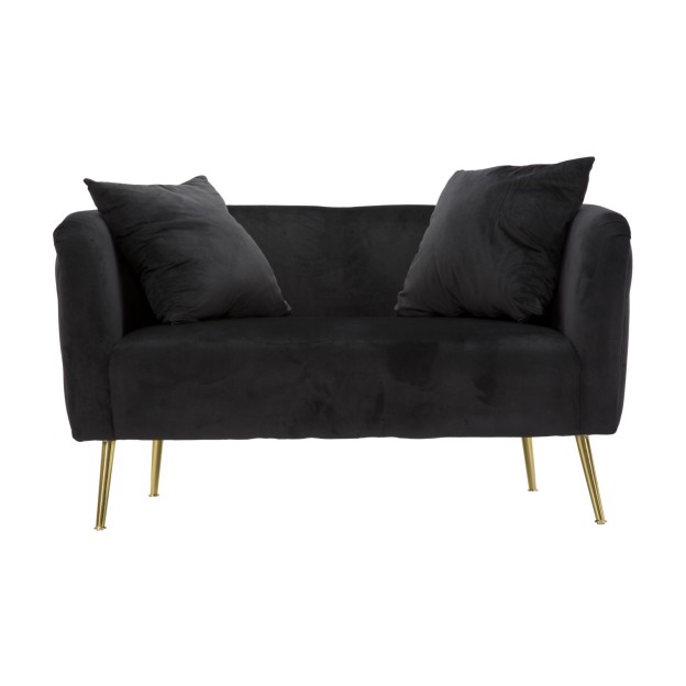 CANAPEA BUCAREST NEGRA CM 127X74X71