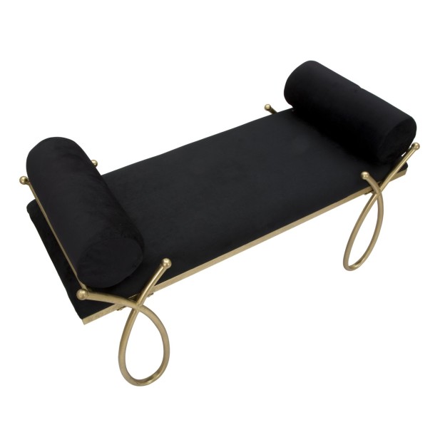 BANCA BANCA NEGRA CM 112,5X49X53