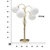 LAMPĂ DE MASA GLAMMY 4 LUMINI CM Ø 53X74
