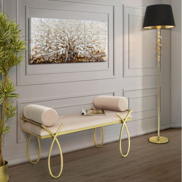 BANCĂ PANGILĂ ROZ CM 112,5X49X53