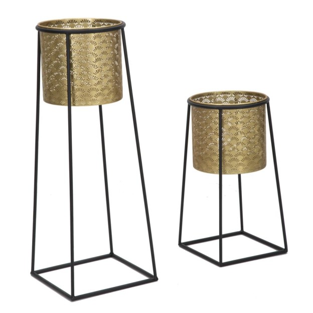 SET SUPORTI PENTRU GHIVECE FLORI  26X70-23X45
