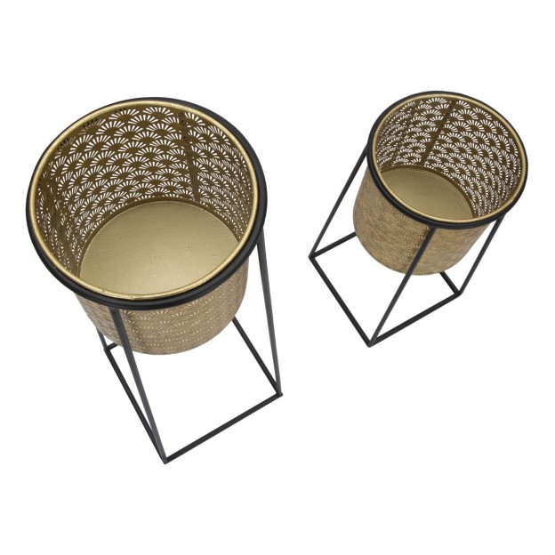 SET SUPORTI PENTRU GHIVECE FLORI  26X70-23X45