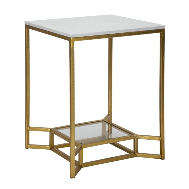 MASA MARMURA DUBLA CM 47X47X60