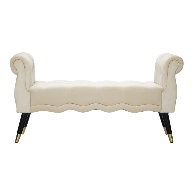 PANCHETTA PARIS CREMA/GOLD CM 120X40X60