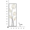 PANOU FIER LUXY -B- CM 31X2,5X90