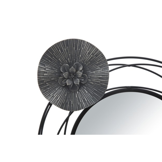 PANOU FIER CU OGLINDĂ ROTUNDA 117X5,5X49