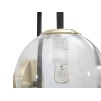 LAMPĂ DE PERETE FIER NEGRU CM 36x24x45
