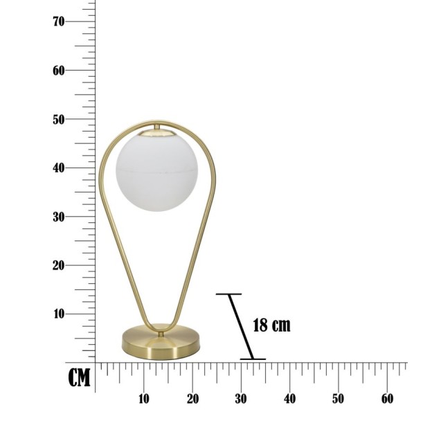 LAMPĂ DE MASAGLAMY DROP CM 25x18x50