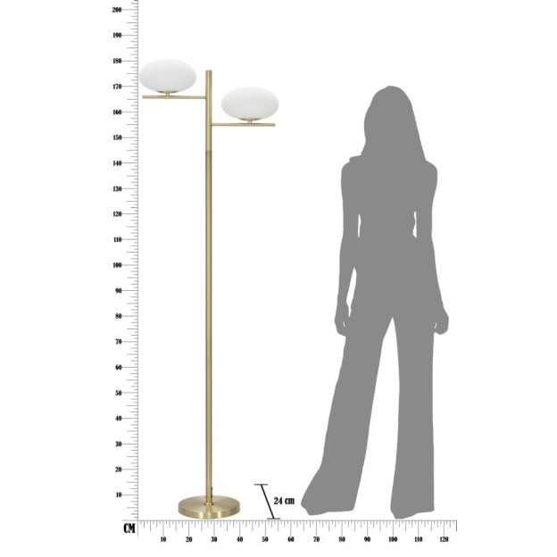 LAMPADAR OVAL GLAMMY CM 51x24x180