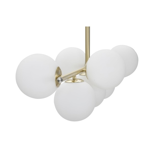 PLAFONIERA GLAMMY 7 LUCI CM 81x30x74