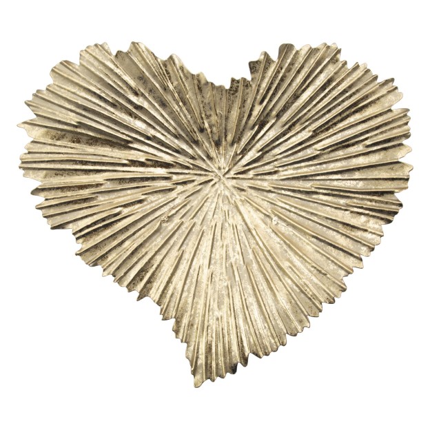 TAVA DECORATIVA INIMA CM 29X5X25
