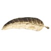 TAVA DECORATIVA FOGLIA LUNGA CM 38X3X11