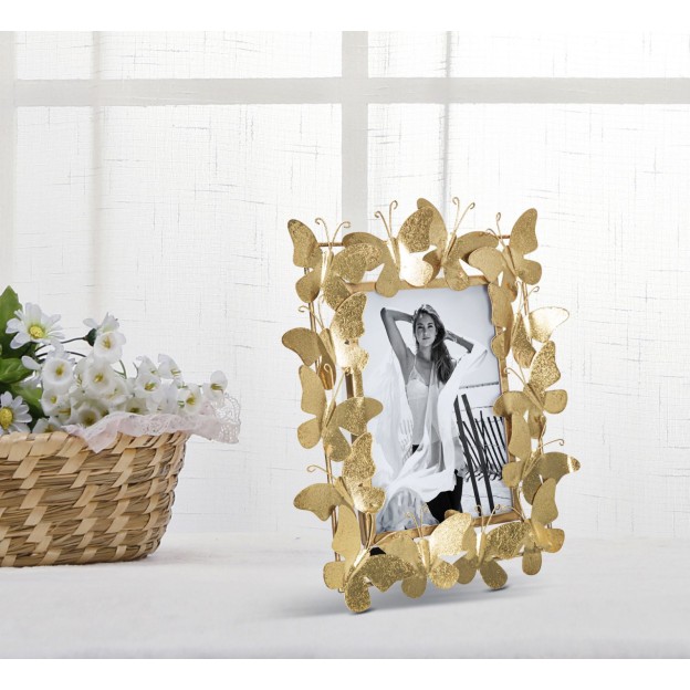 RAMA FOTO BUTTERFLY GLAM 28X11,5X30,5 (DIMENSIUNE POZA 15X20)