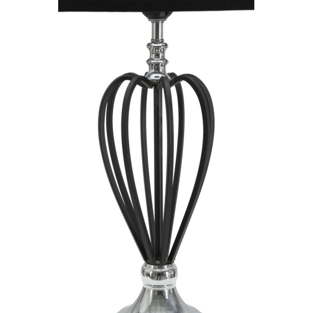 LAMPĂ DE MASA DARKY SILVER CM Ø 28X56