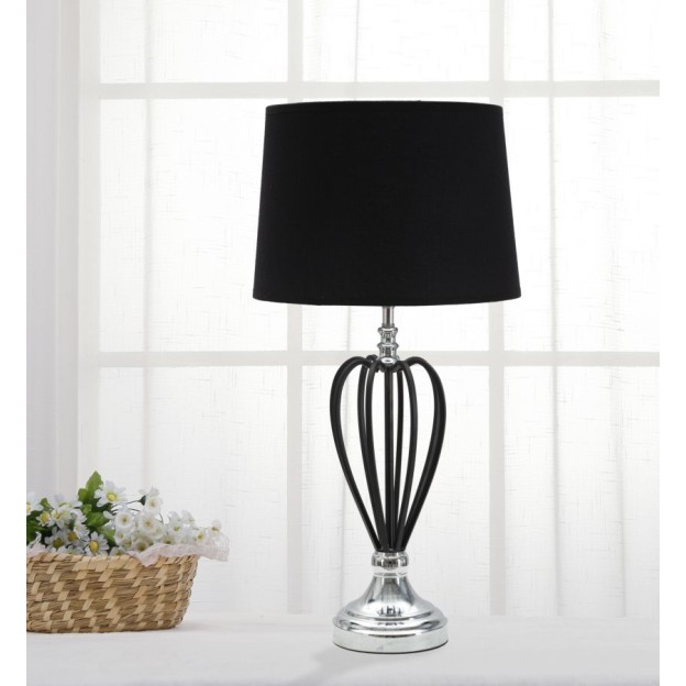 LAMPĂ DE MASA DARKY SILVER CM Ø 28X56