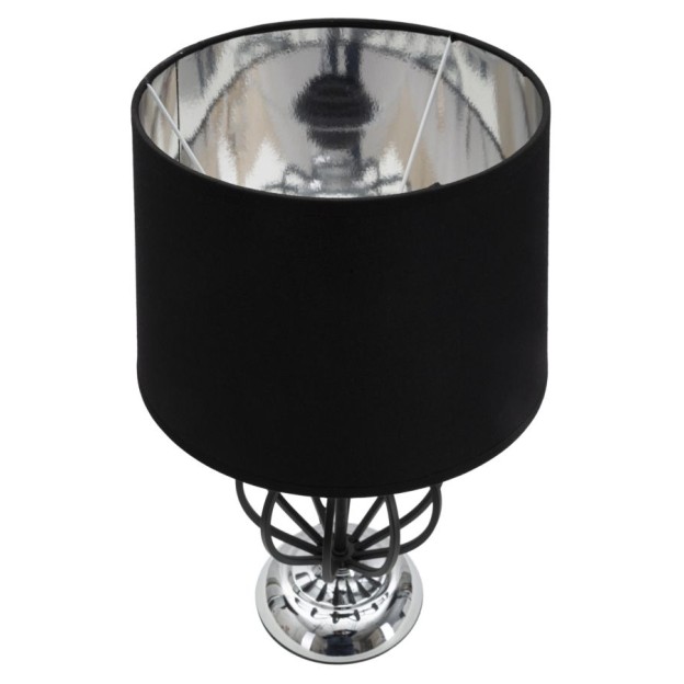 LAMPĂ DE MASA DARKY SILVER CM Ø28X44,5