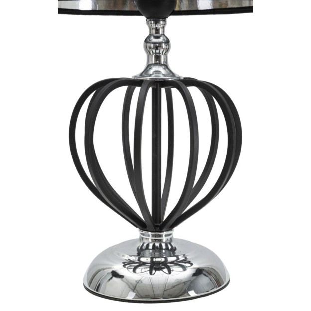 LAMPĂ DE MASA DARKY SILVER CM Ø28X44,5