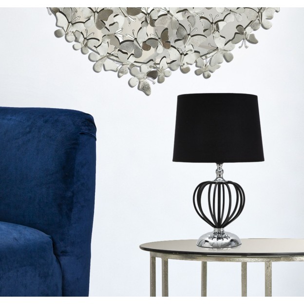 LAMPĂ DE MASA DARKY SILVER CM Ø28X44,5