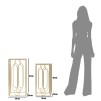 SET 2 MASUTE ARTY 34X34X70-29X29X60