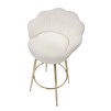 TABURET DE BAR VIENNA CREMA CM 55X53X110