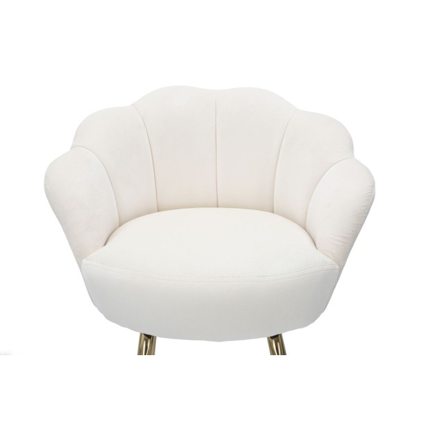 TABURET DE BAR VIENNA CREMA CM 55X53X110
