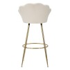 TABURET DE BAR VIENNA CREMA CM 55X53X110