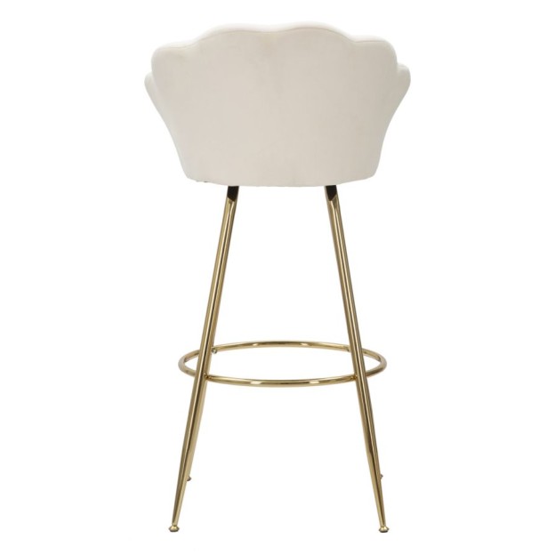 TABURET DE BAR VIENNA CREMA CM 55X53X110