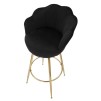 TABURET DE BAR BAR VIENNA NERO CM 55X53X110