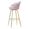 TABURET BAR BAR VIENNA ROSA CM 55X53X110