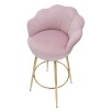 TABURET BAR BAR VIENNA ROSA CM 55X53X110