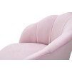 TABURET BAR BAR VIENNA ROSA CM 55X53X110
