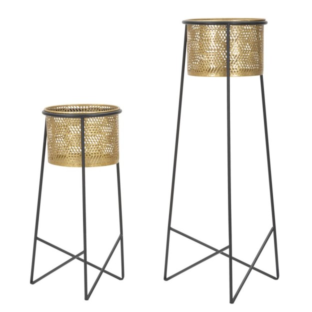 SET 2 SUPORTI PENTRU GHIVECE FLORI 37X76-27X51