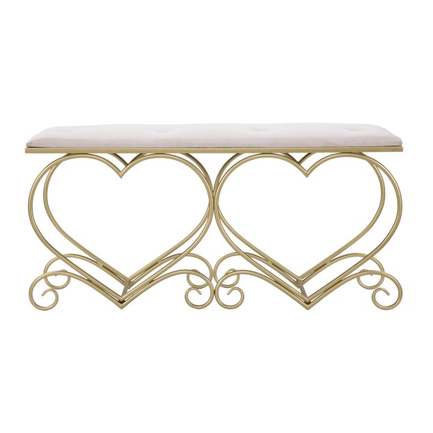 BANCĂ INIMA ROSA CM 105X37,5X51,5